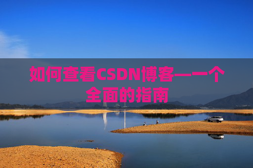 如何查看CSDN博客—一个全面的指南